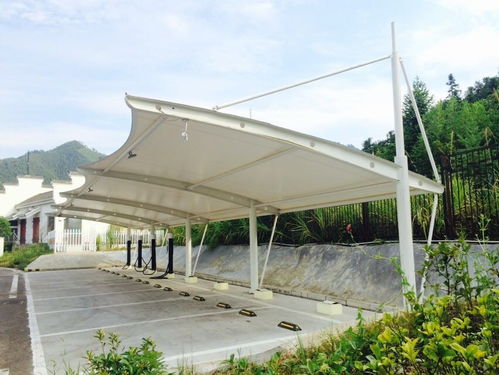 資中旅游區(qū)汽車棚簡(jiǎn)約膜結(jié)構(gòu)工程設(shè)計(jì)及施工方案